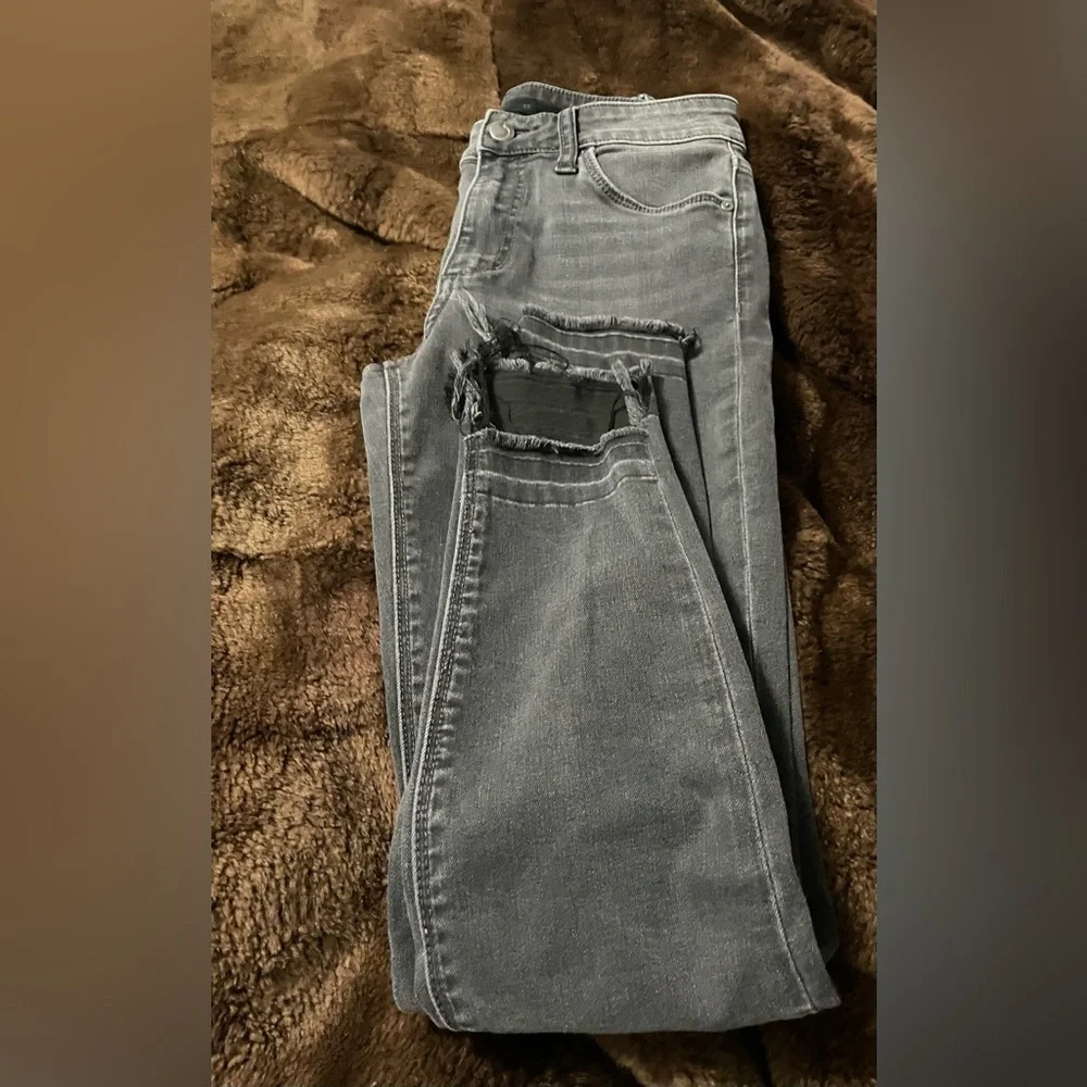 Joe's Jeans The Charlie High-Rise Skinny Jeans Faded Black size 27 - Picture 12 of 14